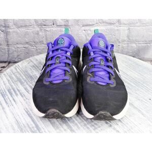 Nike Downshifter 12 Black Purple Women Running Shoes Sz 7.5 Used Good Condition